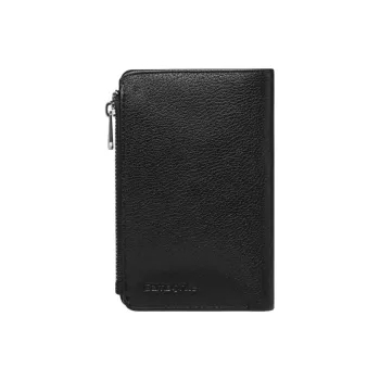 SAMSONITE Cow Leather Key Pouch Men's Black