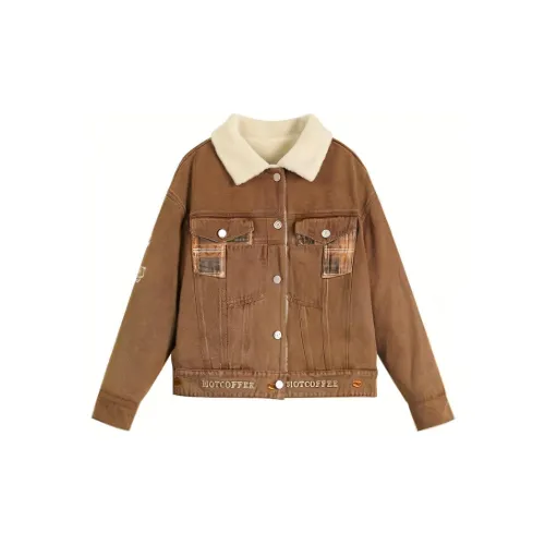 ELF SACK Jackets Women's Washable Coffee