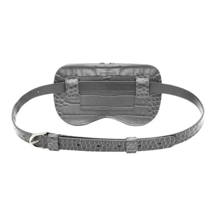 SENREVE Leather Fanny Pack Women's Storm Silver-1