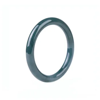 Clear Snow Glutinous Jade Jadeite Bangles Unisex