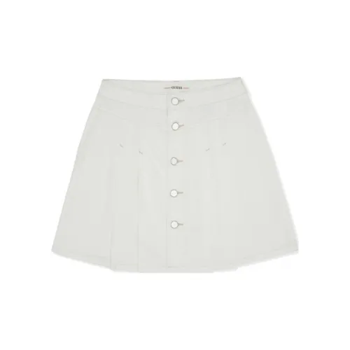 GUESS Denim Short Skirts Women's White