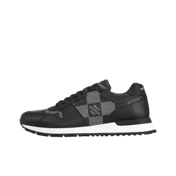 LOUIS VUITTON Run Away Low Top Casual Shoes Men's Black