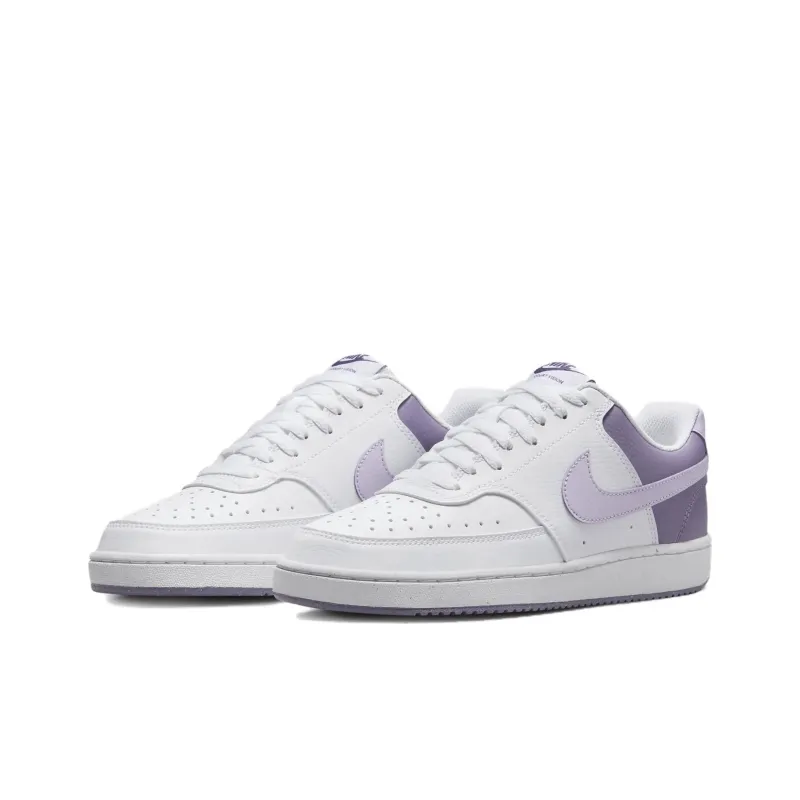 Nike Court Vision Low White Lilac Bloom Daybreak Women's-2