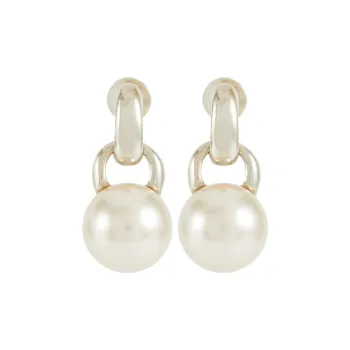 Sophie Buhai 925 Sterling Silver Artificial Pearl Earrings Women's White
