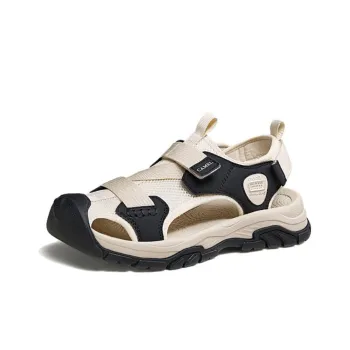 CAMEL Beach Sandals Women's Beige Black
