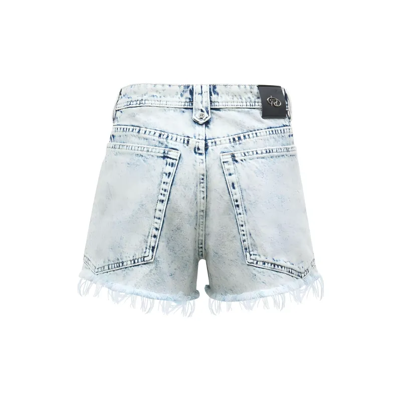 ONLY Denim Shorts Women's Washed Blue-1