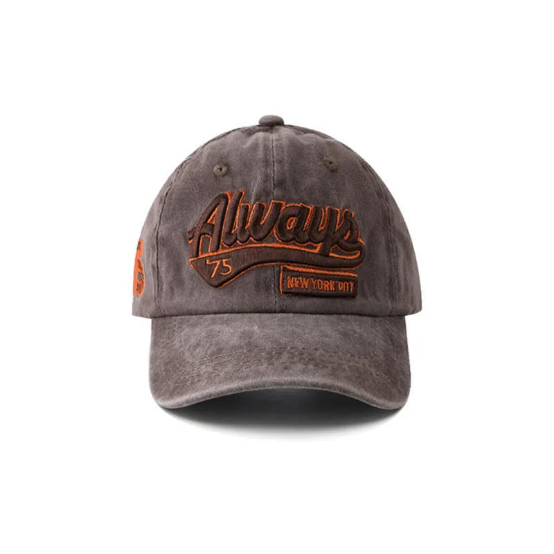 PLAN IN Cotton Baseball Caps Unisex-4
