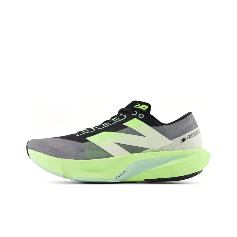 New Balance FuelCell Rebel V4 Black Lime-0
