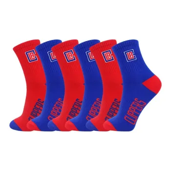 NBA Mid Calf Socks Men's 6 Pack