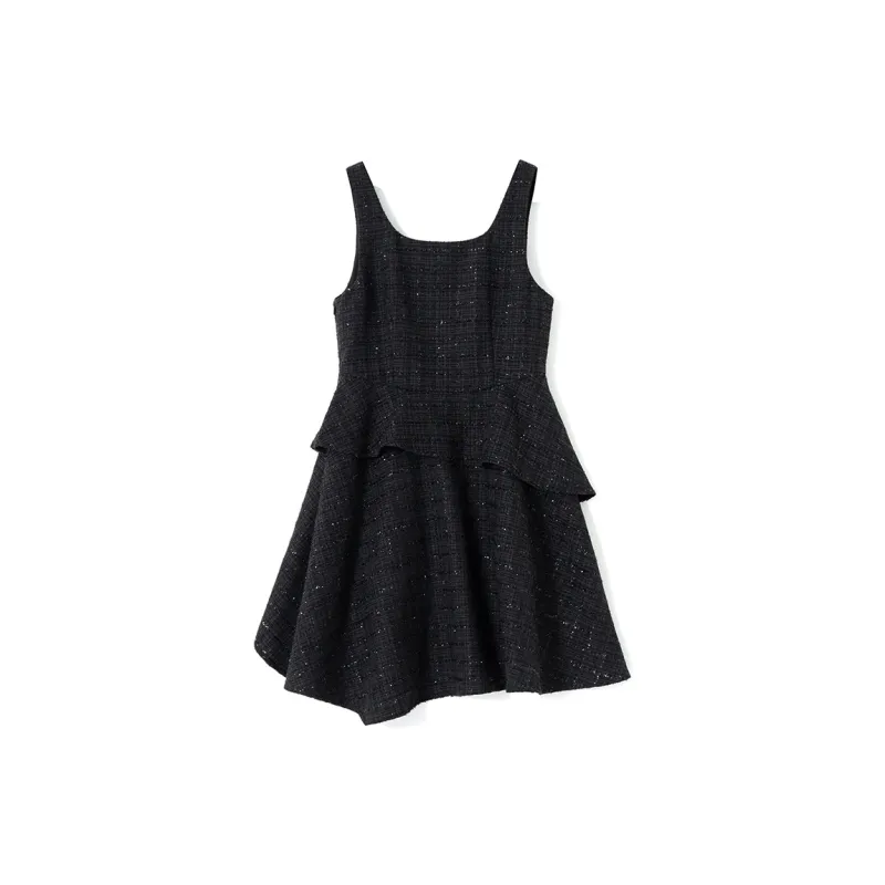 SOON FLOWER Slip Dresses Women's Black-1