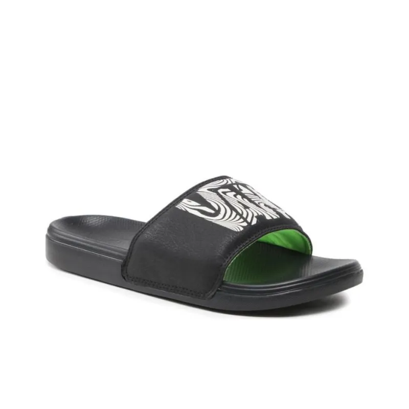 Vans La Costa Slide On 'Black White'-1