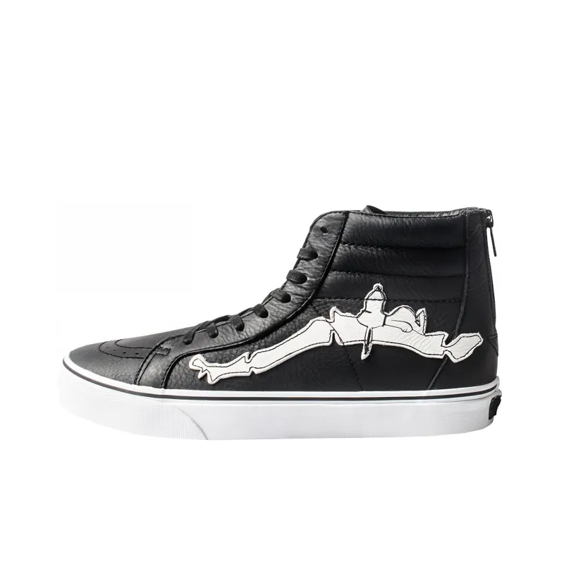 Vans Sk8 Hi Re Issue Zip Blends Peanuts Bones 2013-0