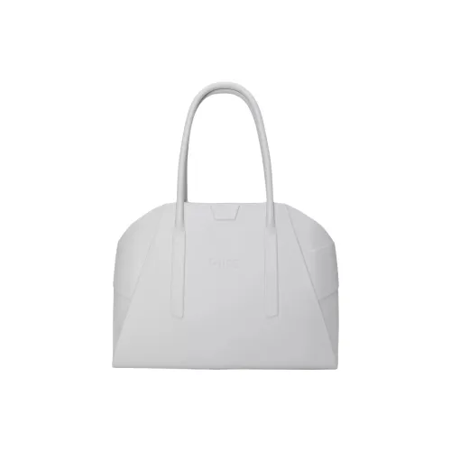 O Bag Thermoplastic Compound Handbag Shoulder Bag Women's Light Gray