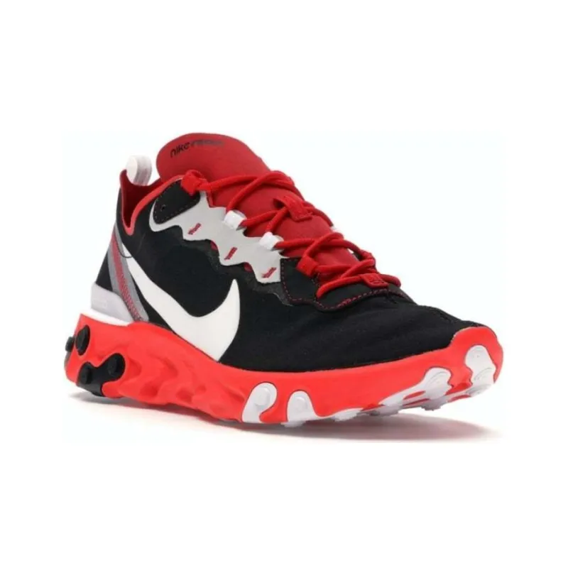 Nike React Element 55 Black White Red Orbit-2