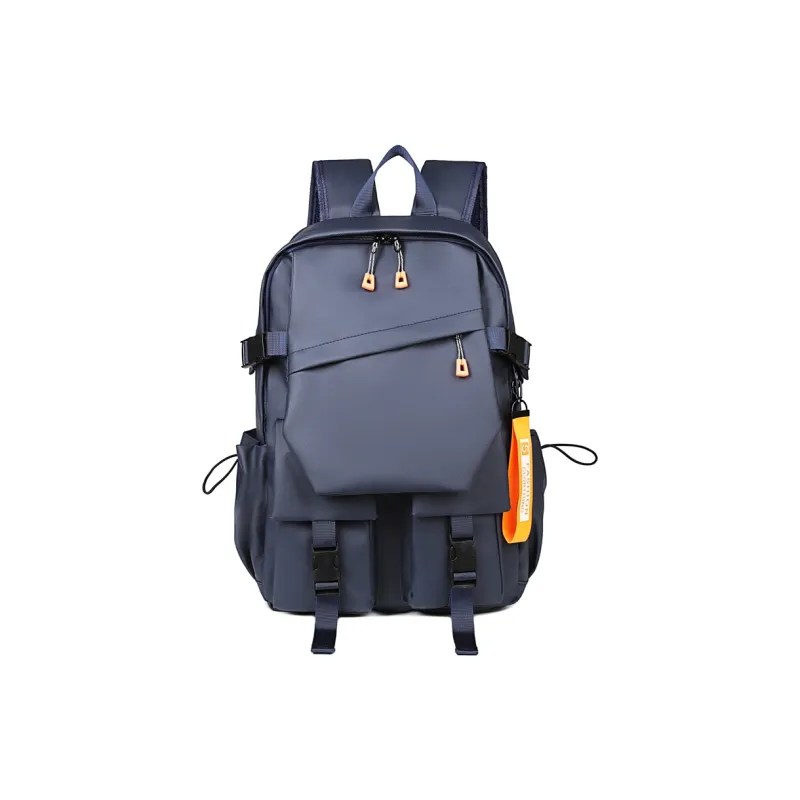 BAODIDAISHU Water Resistant Membrana Dermalis Backpacks Unisex Black/Gray/Dark Gray/Red/Dark Blue-24