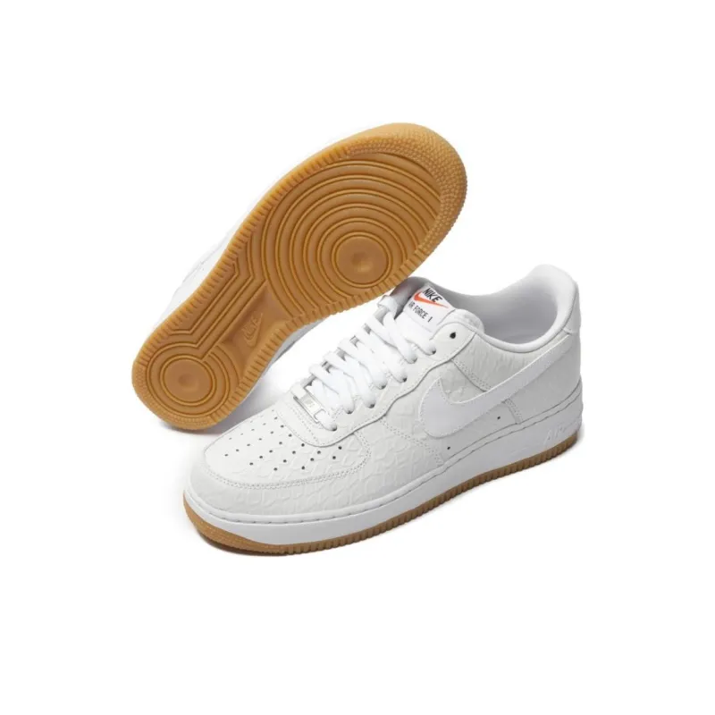 Nike Air Force 1 Low Croc Gum White-4