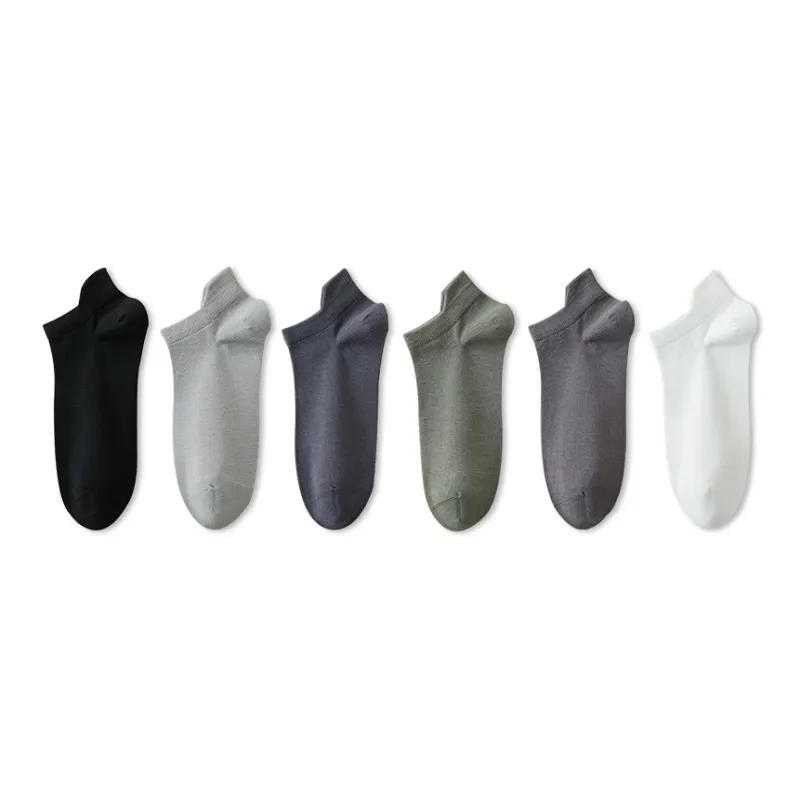 H YXIANG Ankle Socks Men's 6 Pack-3
