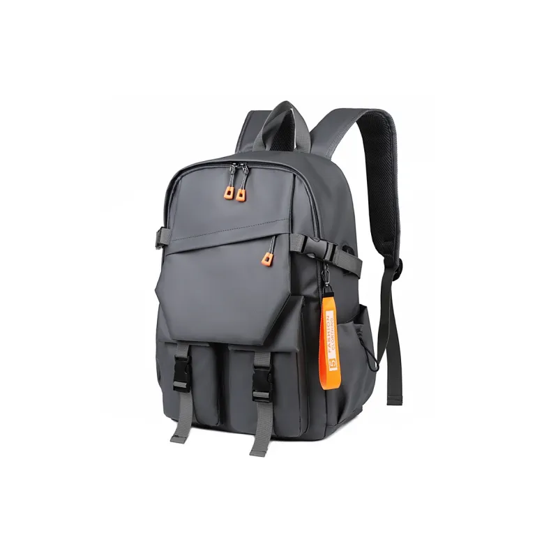 BAODIDAISHU Water Resistant Membrana Dermalis Backpacks Unisex Black/Gray/Dark Gray/Red/Dark Blue-15