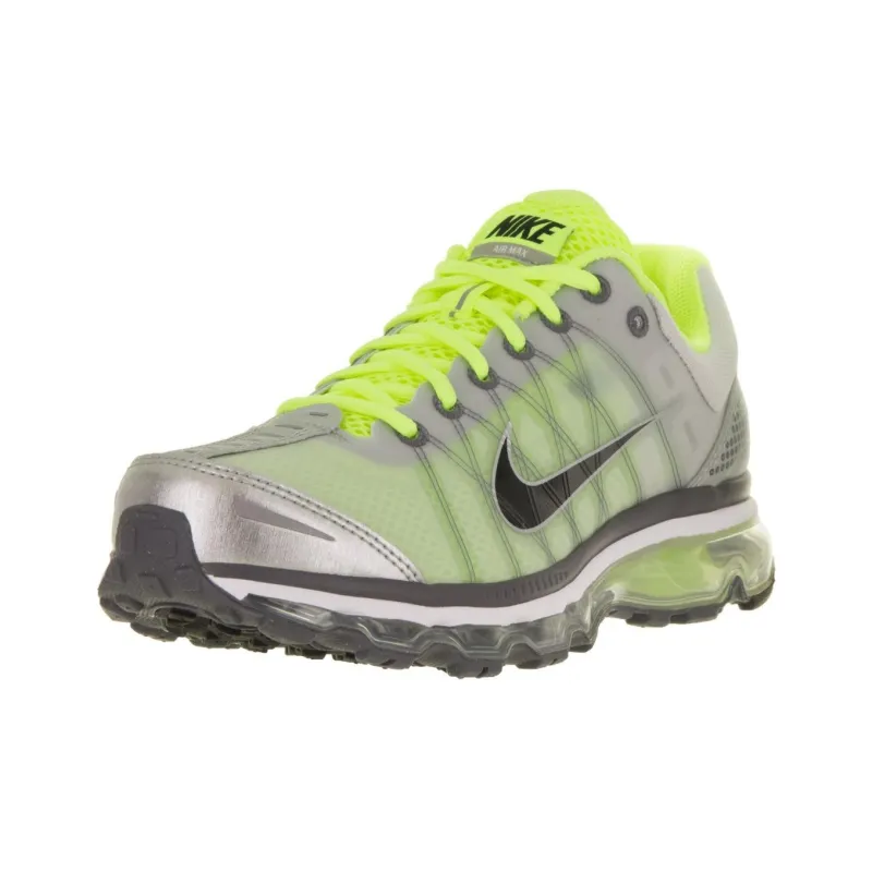 Nike Air Max 2009 Neutral Grey/Black Volt White-2