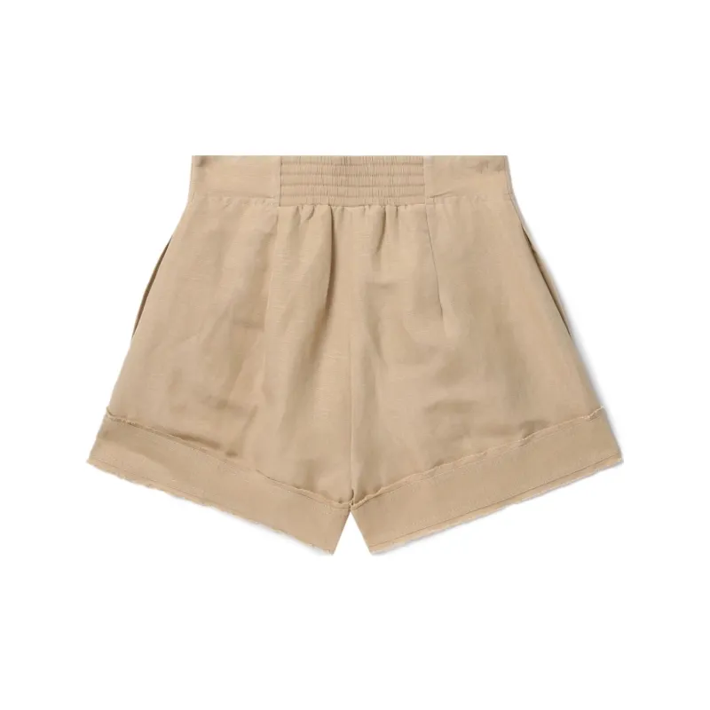 Aje Casual Shorts Women's Beige Yellow-1