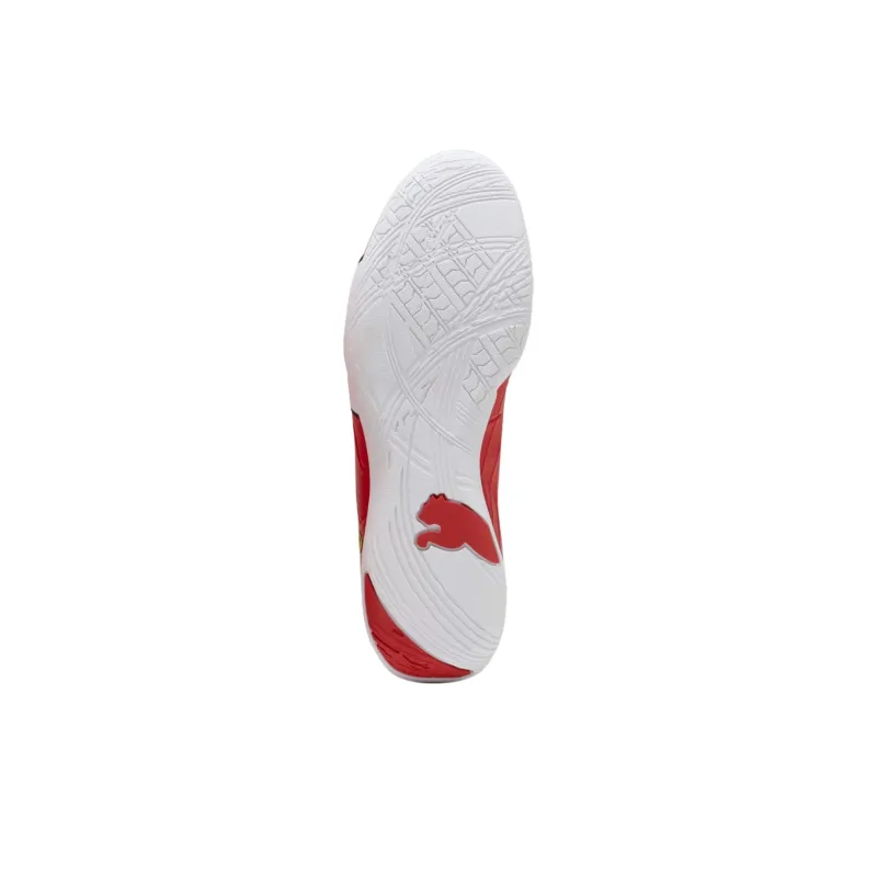 PUMA Scuderia Ferrari Tune Cat Non slip Lightweight Low Top Casual Shoes Men's Red White-4