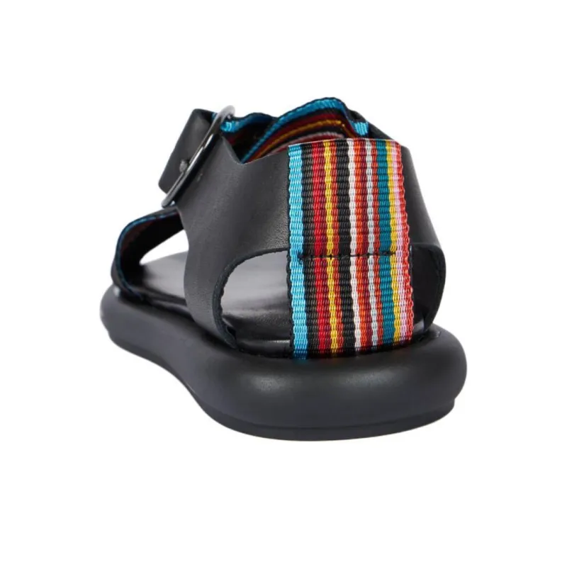 Paul Smith Citrus One Strap Sandals Women's Black-4