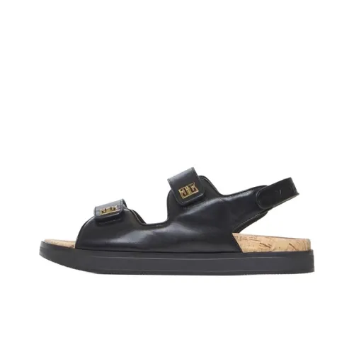 Givenchy One Strap Sandals Women's Black