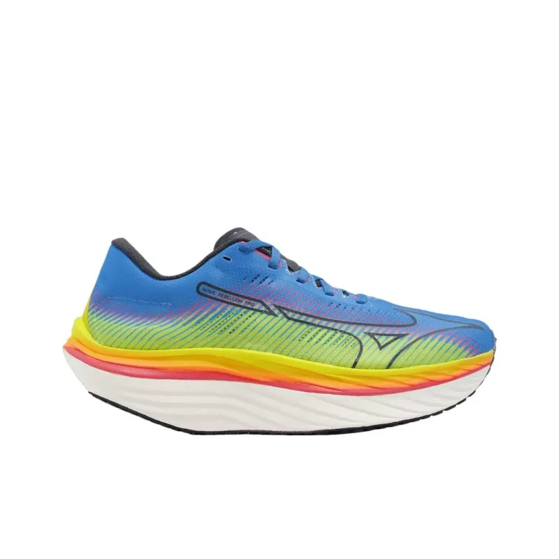 Mizuno Wave Rebellion Pro 'Yellow Blue Gradient'-1