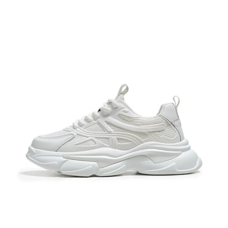 Bull Charm Durable Breathable Low-Top Chunky Sneakers Men's-6