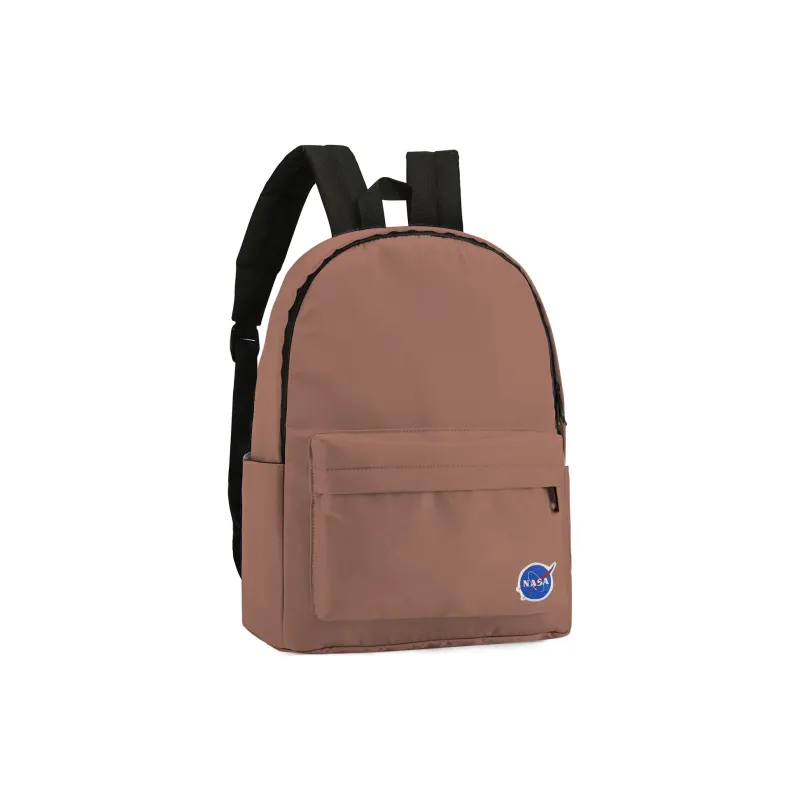 HINY NASA Collaboration Polyester Backpack Regular Unisex Tan-2