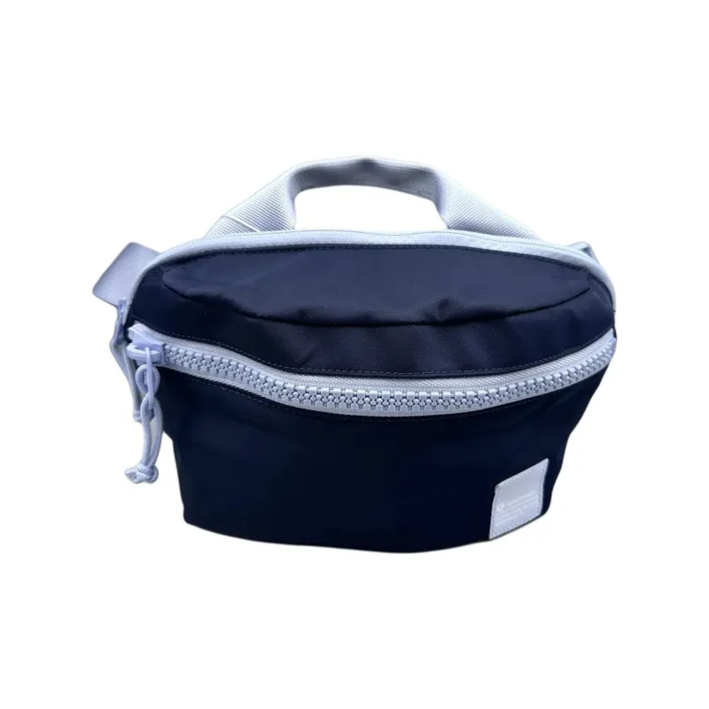 Lululemon Nylon With Recycled Polyester Crossbody Bag, Fanny Pack Regular Unisex Marine Blue & Blue-0