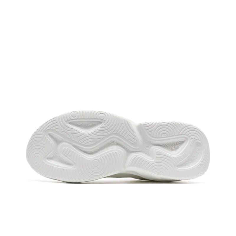 XTEP Lightweight Low Top Casual Shoes Men's Sail White-6