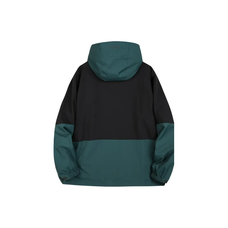 Tectop Waterproof And Windproof To Keep Warm Windbreaker Jacket Unisex Forest Green-1