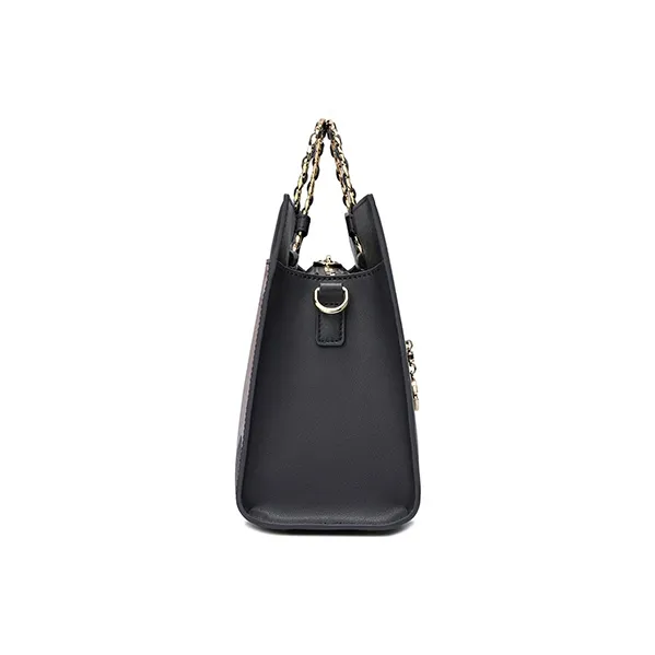 Ancient Yi Xi Cow Leather Crossbody Handbag Women's Gray Purple-3