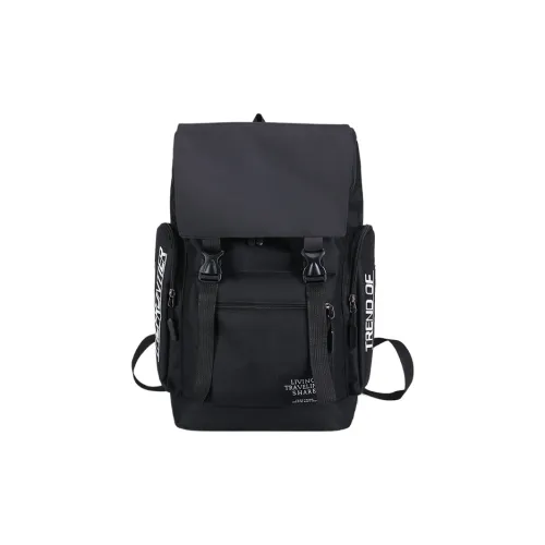 CARTELO Oxford Laptop Bags Backpacks Regular Unisex Black