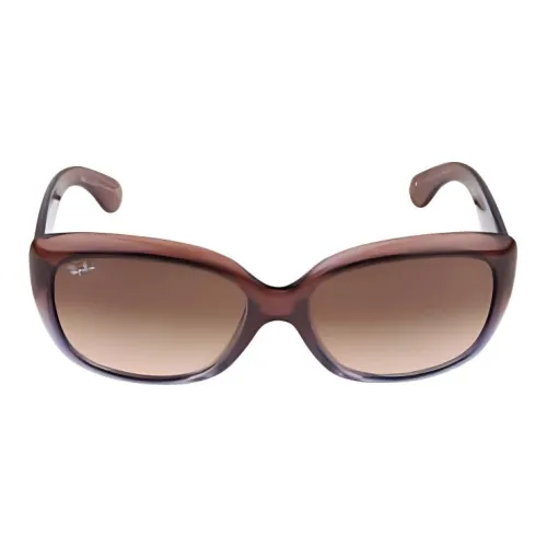 RayBan Subject To Official Website Rectangular Sunglasses Women's Brown