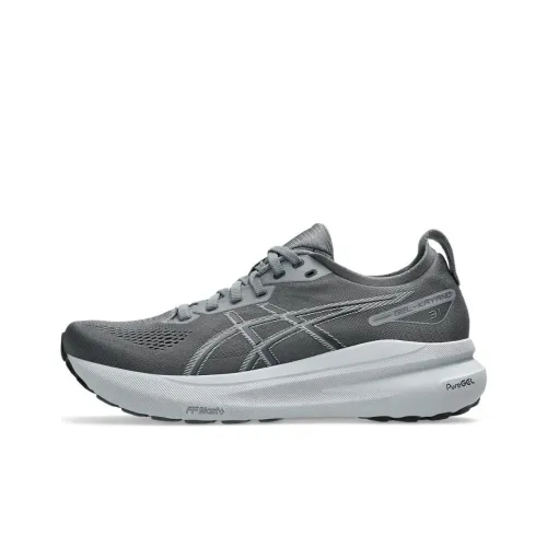 Asics Gel-Kayano 31 Running Shoes Men Low-Top Steel Gray Piment Gray