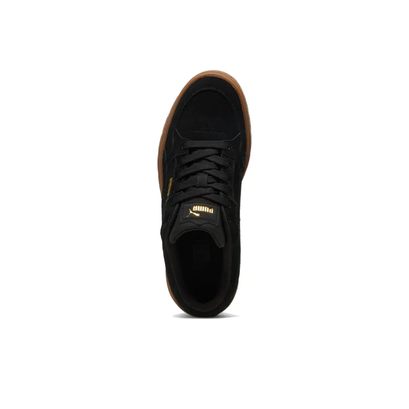 PUMA Karmen Anti Slip Wear Resistant Low Top Skateboard Shoes Women's Black-3