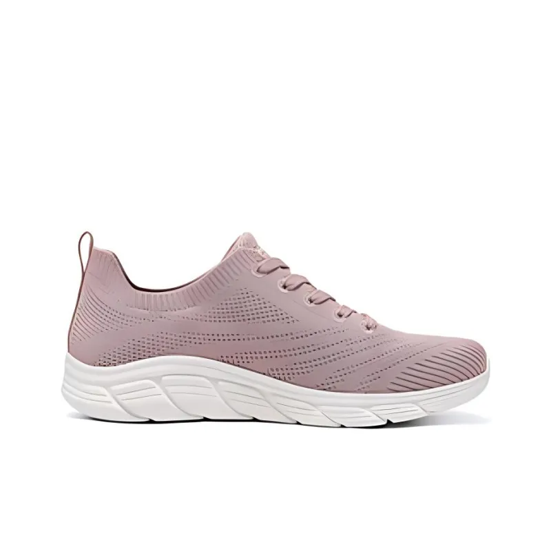 Skechers Bob's Anti Slip Wear Resistant Low Top Casual Shoes Women's Pink-1