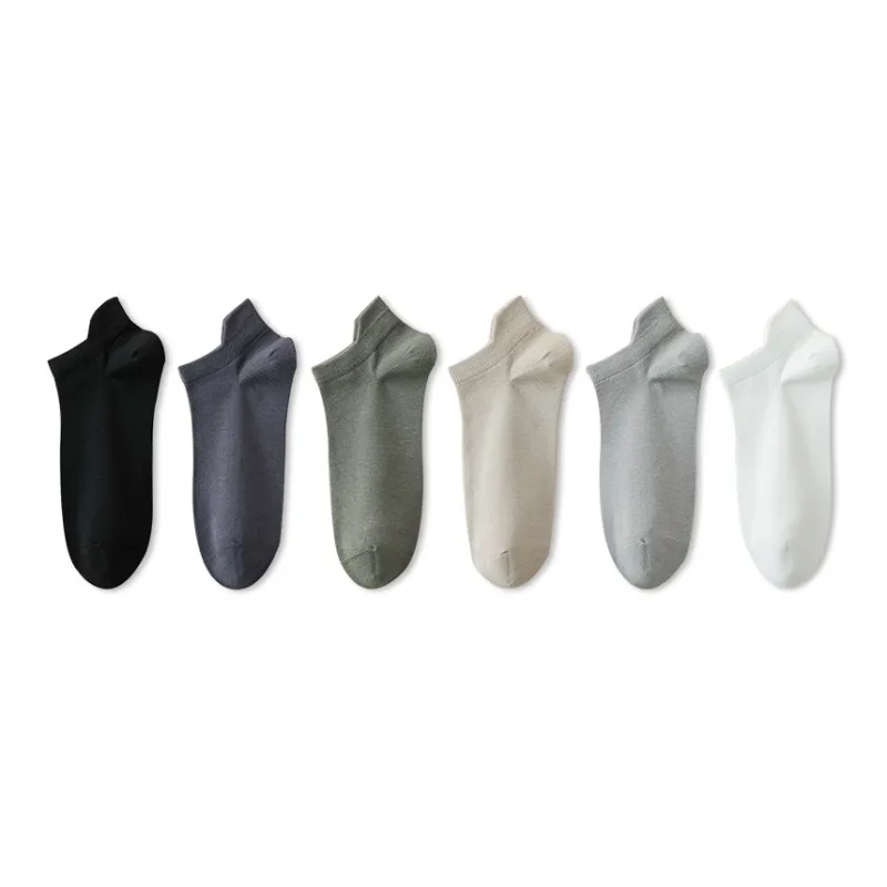 H YXIANG Ankle Socks Men's 6 Pack-4