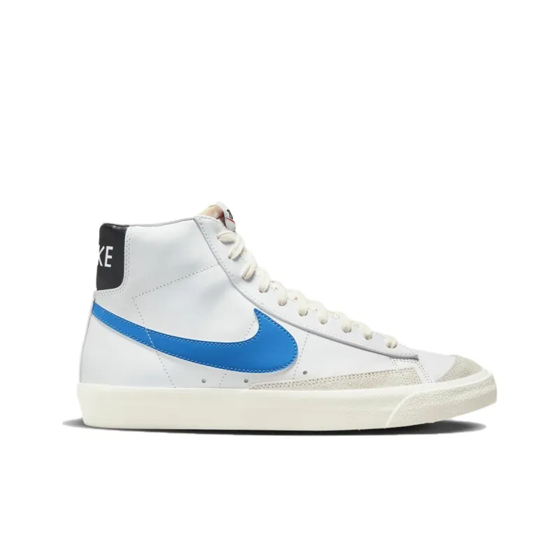 Nike Blazer Mid 77 Vintage White Light Photo Blue Black Sail-1