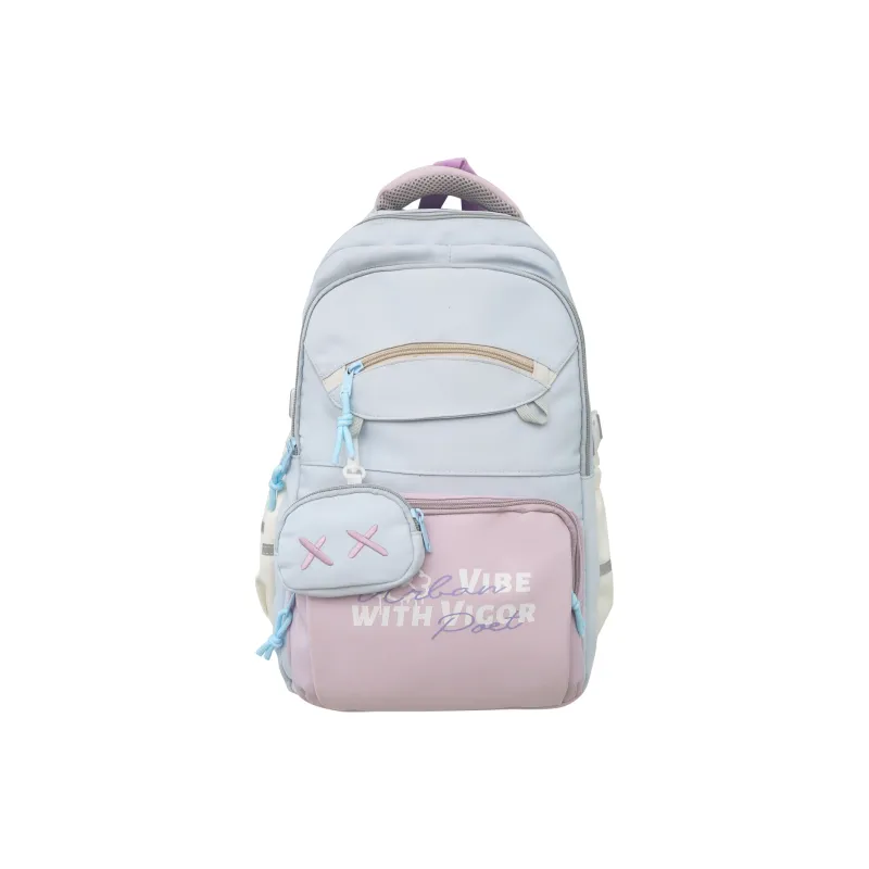 BAODIDAISHU Nylon Backpack Women's Multicolor-13