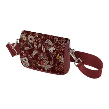 O Bag Thermoplastic Compound Crossbody Bag Shoulder Bag Women's Red