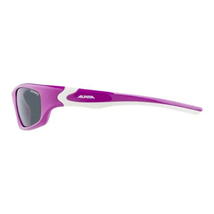 ALPINA Oval Sunglasses Kids' Pink-2