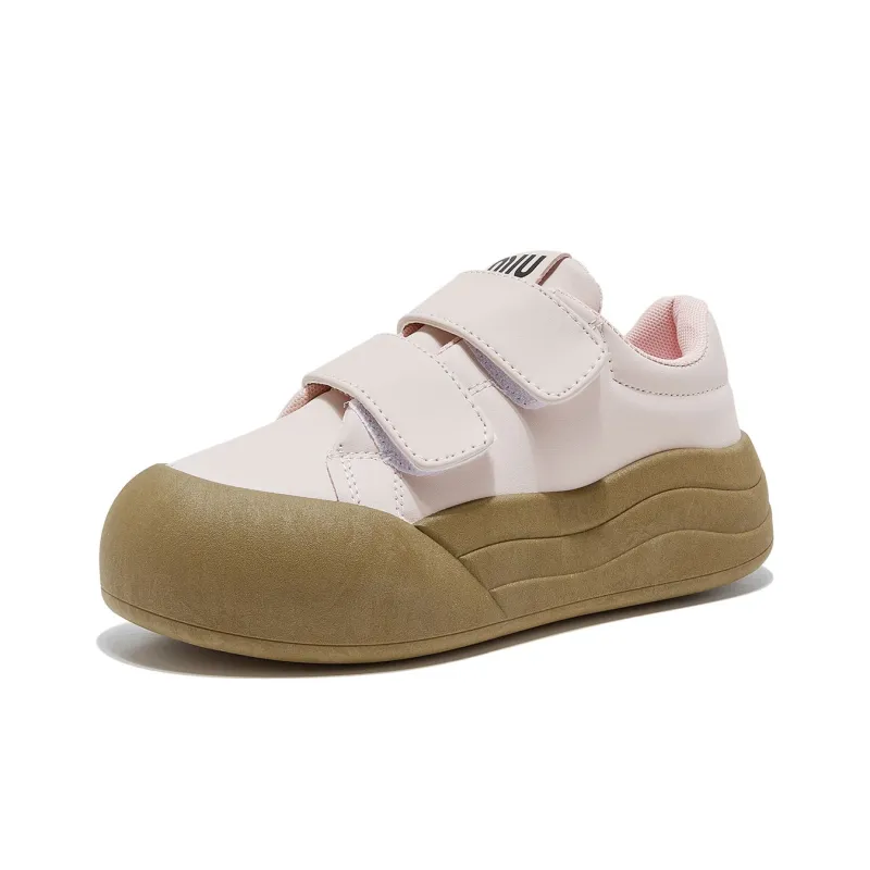 Little Red Man Low Top Skateboard Shoes Women's-0