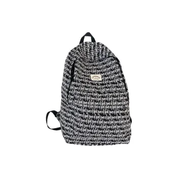 CARTELO Nylon Backpack Regular Unisex Black