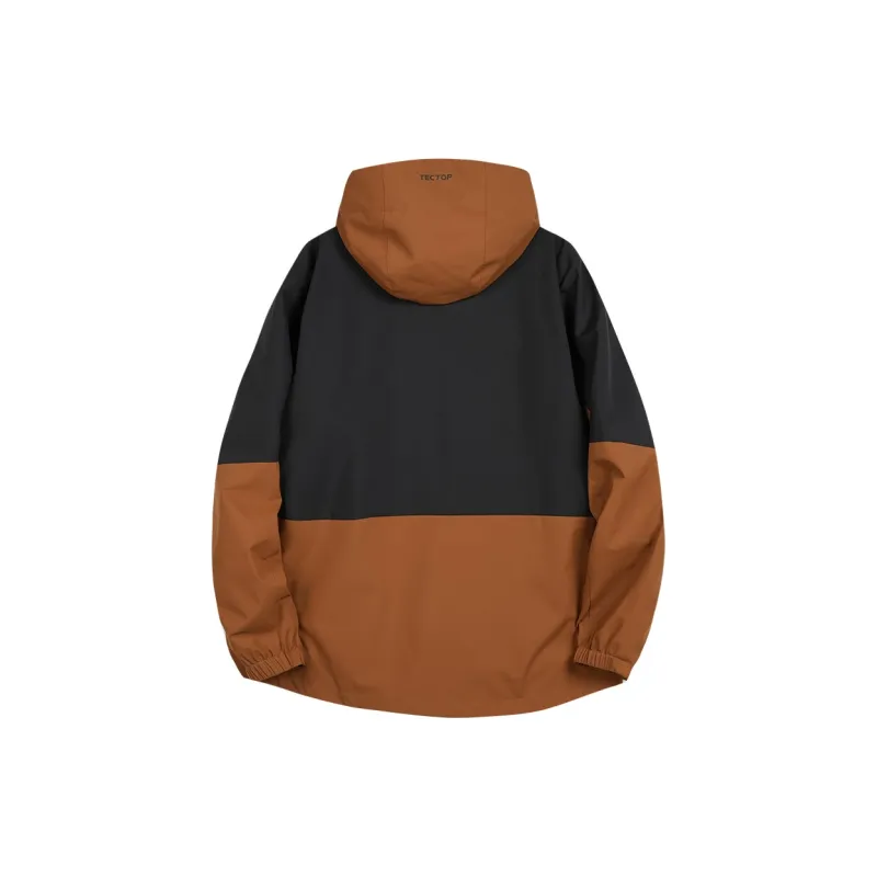 Tectop Waterproof And Windproof To Keep Warm Windbreaker Jacket Unisex Komorebi Orange-1