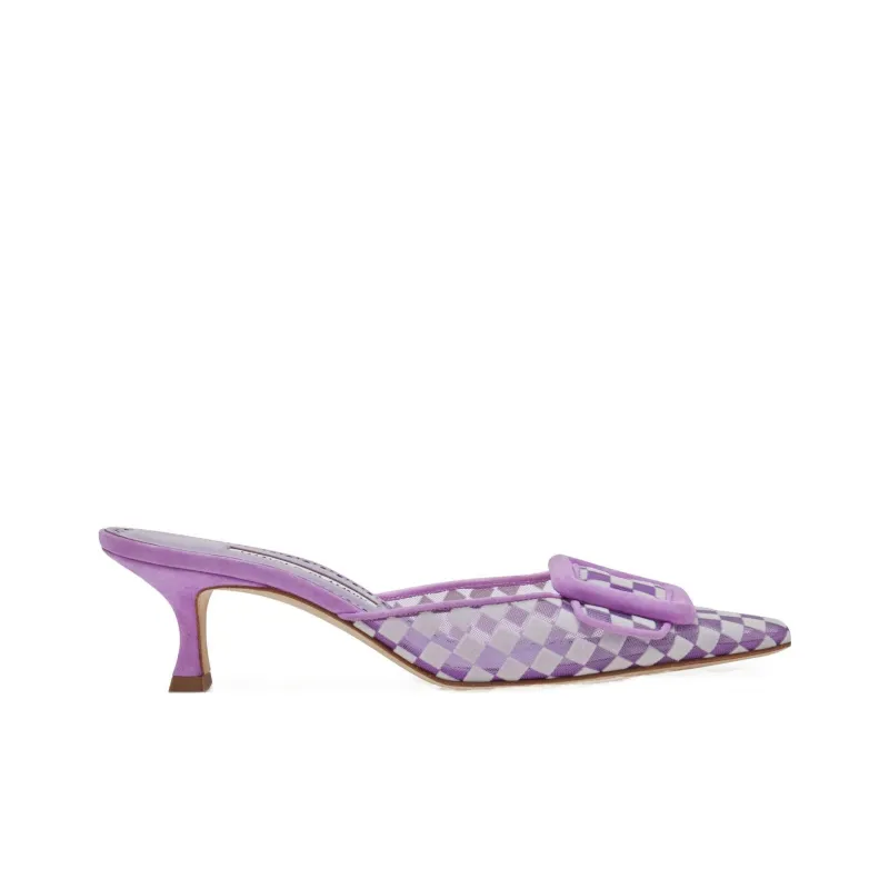 MANOLO BLAHNIK Maysalebi 80mm Mules-1