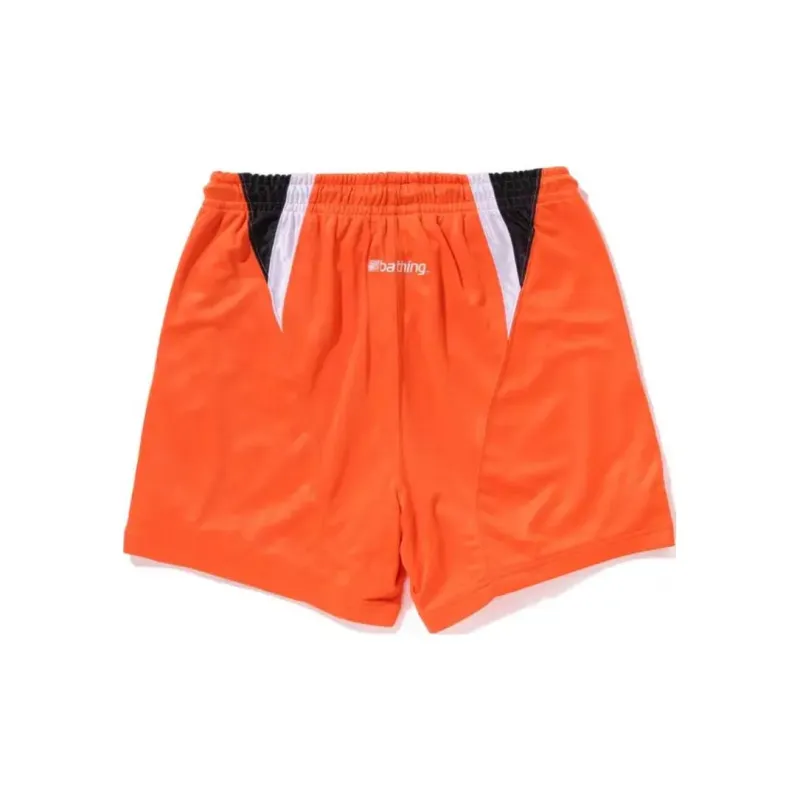 Bape Multi Logo Relaxed Fit Soccer Shorts-3