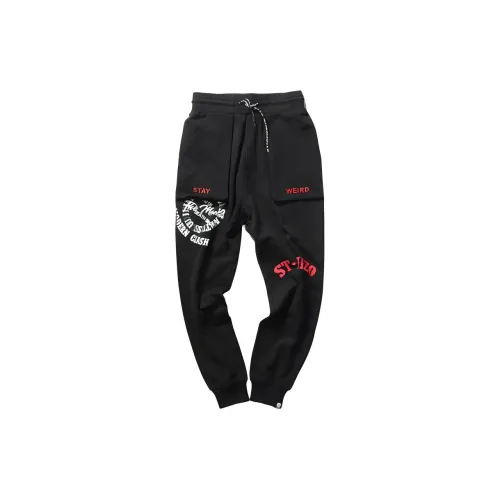 ONIARAI Casual Pants Men Black